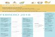 FEBRERO 2018 - Iniciohispanoamericano.edu.co/file/cms/143.pdfGalleta/gelatina/jugo ONCES C Parrillada Barquillo NUEVES Gansito/Yogo-yogo ONCES Fruta/jugo Pollo a la oriental Egg roll