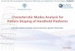 Characteristic Modes Analysis for Pattern Shaping of ... · Characteristic Modes Analysis for Pattern Shaping of Handheld Platforms Biography Francesco Alessio Dicandia received the