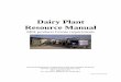 Dairy Plant Resource Manual - DATCP Home …Dairy Plant Resource Manual Milk producer license requirements Wisconsin Department of Agriculture, Trade and Consumer Protection Division