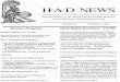 HAmD - American Astronomical Society · HAmD NEWS The Newsletter of the Historical Astronomy Division of the American Astronomical Society Number 38 November 1996 Toronto Program