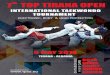 INTERNATIONAL TAEKWONDO TOURNAMENT - TPSS · international taekwondo tournament 5 may 2018 boys tirana - albania girls cadet junior a senior r & b c l a s s c a t e g o r i e s eg