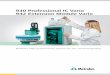 940 Professional IC Vario 942 Extension Module Vario The peristaltic pump and 800 Dosino are available