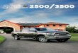 2500/3500 - Auto-Brochures.com HD_2016.pdf · duty cooling is standard on all HEMI V8 engines. RAM TOUGH TRANSFER CASES The two transfer cases employed by Ram 2500/3500 Heavy Duty