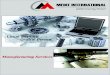 Manufacturing Services - Medit · PDF file FORGING Materials Carbon Steels Alloy Steels Aluminium Brass & Bronze Copper Stainless Steels Titanium Alloys Capabilies Hot & Cold Forgings