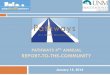 PATHWAYS 4TH ANNUAL REPORT-TO-THE-COMMUNITYPeople in Bernalillo County will self-report better health 2. ... ¨ Native American Community Academy (NACA) ... Health Care Home 824 464