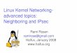Linux Kernel Networking advanced topics: Neighboring and ... · Linux Kernel Networking advanced topics: Neighboring and IPsec Rami Rosen ramirose@gmail.com Haifux, January 2008 