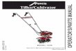 Tiller/Cultivator OPERATOR’S/PARTS MANUAL...2 Operator’s Manual IMPORTANT MESSAGE Thank you for purchasing this Schiller Grounds Care, Inc. product. You have purchased a world