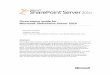 Governance guide for Microsoft SharePoint Server 2010download.microsoft.com/download/8/7/1/871AF83F-17D...May 12, 2010  · Governance guide for Microsoft SharePoint Server 2010 Microsoft