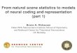 From natural scene statistics to models of neural coding ...helper.ipam.ucla.edu/publications/gss2012/gss2012_10786.pdf · From natural scene statistics to models of neural coding