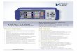 Next Generation Transport, Metro and VePAL TX300Next Generation Transport, Metro and Carrier Ethernet Testing ... • Optical Power, Electrical Level and Frequency measurements 
