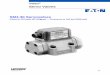 Vickers Servo Valves · servovalves, combined with Vickers precision manufacturing techniques, provides you with the optimum in system control. Features and Benefits The wide range