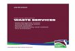 Waste Services Booklet - 2019-2020 · solution for households wanting to dispose of bulky waste. Phone Council on 6540 1100 with details of your waste and intended drop-o€ location