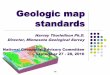 Geologic map standards - Federal Geographic Data Committee · Data model • A conceptual model is fundamental to geographic system design (Roswell, 2012; ISO/TS 19103:2015) • data