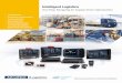 Intelligent Logistics - Advantechadvcloudfiles.advantech.com/ecatalog/2019/01091800.pdf · Using its knowledge and industry experience, Advantech developed an industrial-grade in-vehicle