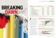INVESTMENTS BREAKING - Benefits Canada.com · 2018-04-20 · BREAKING DAWN Canada’s Top 40 money managers are helping plan sponsors adapt to the new normal By Craig Sebastiano