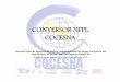 CONVERSOR NFPL COCESNA · software que realiza las funciones de convertir el nuevo formato de plan de vuelo al actual para asegurar que los Centros de Control Centroamericanos que