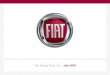 Fiat Range Price List – July 2018 · 2019-11-06 · contents page 2 fuel consumption pages 3-6 fiat 124 spider pages 7-10 fiat 500 pages 11-14 fiat 500c pages 15-17 fiat 500 collezione