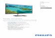 272E1CA/00 Philips Full HD Curved LCD monitor · Full HD Curved LCD monitor E Line 27" (68.6 cm), Full HD (1920 x 1080) Curved display design. Desktop monitors offer a personal user