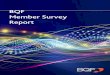 BQF Member Survey Report - BQF | BQF · BQF Member Survey . Report . Contents . Section 1. Introduction Section 2 Executive Summary. Section 3 Outcomes and Actions. Section 4 . Looking