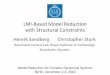 LMI Based Model Reduction with Structural Constraintshsan/presentation_files/MODRED2010.pdf · LMI‐Based Model Reduction with Structural Constraints Henrik Sandberg Christopher