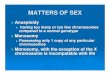 MATTERS OF SEXeebweb.arizona.edu/Courses/ECOL223/student turner.pdf · MATTERS OF SEX ¾Anueploidy zhaving too many or too few chromosomes compared to a normal genotype ¾Monosomy