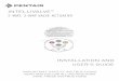INTELLIVALVE 2-WAY, 3-WAY VALVE ACTUATOR · 2017-12-09 · INTELLIVALVE™ Valve Actuator Installation and User’s Guide Before installing this product, read and follow all warning