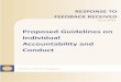 Proposed Guidelines on Individual Accountability …...RESPONSE TO FEEDBACK RECEIVED – PROPOSED GUIDELINES ON INDIVIDUAL ACCOUNTABILITY AND CONDUCT 6 JUNE 2019 Monetary Authority