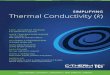 SIMPLIFYING LIQUIDS, POWDERS Thermal Conductivity AND …thermalanalysislabs.com/wp-content/uploads/2016/05/C-Therm-TCi... · thermal conductivity is inversely proportional to the