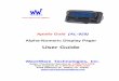 User Guide - Indiana Paging · “Your Source for Pagers” Apollo Gold (AL-929) Alpha-Numeric Display Pager User Guide WaveWare Technologies, Inc. Sales / Customer Service at: 1-800-373-1466