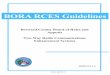 BORA RCES Guidelines RCES...BORA RCES Guidelines Part 1 BORA 2020-03-12 1.4 1.2 Background Each municipality has a public emergency Two-Way Radio Communications System for use by the