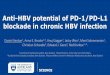 Anti-HBV potential of PD-1/PD-L1 blockade in chronic HBV infectionregist2.virology-education.com/.../HBVCure/13_Verdon.pdf · 2018-11-15 · Anti-HBV potential of PD-1/PD-L1 blockade