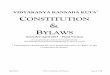 VIDYARANYA KANNADA KUTA - vkkil.org · April 2015 VKK Constitution and Bylaws Page 2 of 18 CONSTITUTION OF VIDYARANYA KANNADA KUT ARTICLE I NAME & OFFICES Section 1 The name of the