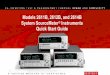 Series 2600B Quick Start Guide - cedesa.com.mx · To maintain protection from electric shock and fire, replacement components in mains circuits - including the power transformer,
