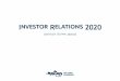Investor Relations 2020w3.kirs.or.kr/download/announce/[스튜디오드래곤... · 2020-02-21 · 5| Investor Relations 2020 –I. Studio Dragon at a Glance 1 Highlights We Create