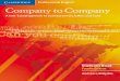 CAMBRIDGE Professional English Company to Company A task-based approach to business ... · 2014-12-11 · CAMBRIDGE Professional English Company to Company A task-based approach to