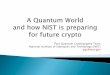 Post Quantum Cryptography Team National Institute of ... · L. Chen, Practical Impacts of Quantum Computing, ETSI Quantum-Safe Crypto Workshop Y. Liu, Evaluating the Security of Post-Quantum