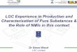 LGC Experience in Production and Characterisation of Pure Substances & the … · 2008-06-23 · Marca do evento Dr Steve Wood LGC Limited LGC Experience in Production and Characterisation