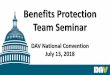 Benefits Protection Team Seminar...Peter Dickinson, Senior Executive Advisor . Lisa Bogle, Sr. Legislative Support Specialist ... CAN) members signed up in your state; ... • Contact