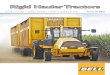 Rigid Hauler Tractors - Bell Equipment · Bell Haulage Tractors are purpose designed for the haulage application. Every element of these machines is selected with this in mind, from