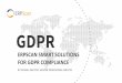 ERPSCAN SMART SOLUTIONS FOR GDPR COMPLIANCE€¦ · Data subject. an identifiable natural person is one who can be identified, directly or indirectly, in particular by reference to