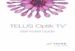 TELUS Optik TVstatic.telus.com/common/cms/files/tv/pdf/OSI_Instructions_without_WAP_v2.pdfStep 1: Setting up your wireless digital box Using your TV manufacturer's remote, turn on