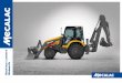 Backhoe Loaders Sideshift - MECALAC · Backhoe Loaders Sideshift Inspiring the next generation With almost 60 years’ expertise in the design, development and manufacture of backhoe