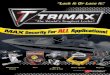 trimaxlocks.com.autrimaxlocks.com.au/store/downloads/trimax_catalogue.pdf · LOCKING PIN EPOXY POWDER COATED All Locks Feature A Rugged Epoxy Powder Coat finish For Unmatched Durability
