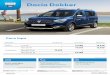 Dacia Dokker cenu lapa · 2020-04-16 · Dacia patur ties +bas jebkura br +d + preciz t automa +nu tehniskos datus, jo DACIA nep rtraukti uzlabo savus ra ojumus. DACIA p rst vji tiek