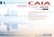 181109 CAIA Enrollment Mar 2019 v9 v1 - Kaplan...Expertise in portfolio management and fund management Product specialist of mutual funds, hedge funds, and private equities Experienced