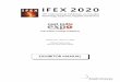 IFEX 2020 2020 -Technical Manual.pdfFebruary 28 - March 01, 2020 Chennai Trade Centre, Chennai, Tamil Nadu, INDIA EXHIBITOR MANUAL IFEX 2020 16th International Exhibition on Foundry