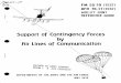 Support of Contingency Forces by ñir Lines of Communication · 2017-07-22 · FM 55—19 {TKT) AFR 76-17 (TEST) FOREWORD This publication contains general reference guidance for