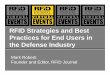Roberti RFID Strategies and Best Practices for End Users in the Defense Industry.ppt ... · 2013-09-11 · RFID Strategies and Best Practices for End Users in the Defense Industry