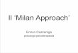 Il ‘Milan Approach’ · 2016-05-16 · Ipotizzazione, circolarità, neutralità • 1980 (1977 La Scuola di Boscolo e Cecchin) • Ipotesi: ipotesi sistemica, connetta tutti i