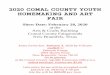 2020 COMAL COUNTY YOUTH HOMEMAKING AND …counties.agrilife.org/comal/files/2019/09/Comal-County...**Please read rules carefully for new changes** Comal County Youth Homemaking & Art